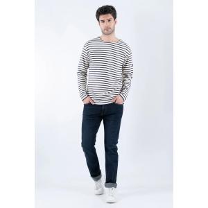 01525-395-t-shirt-mariniere-armor-lux-loctudy-groen-zwaar-blauw