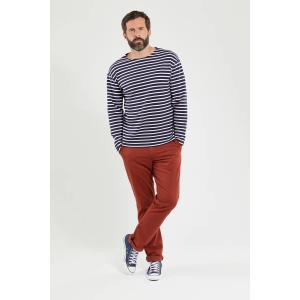 01525-600-t-shirt-armor-lux-marineblauw-wit