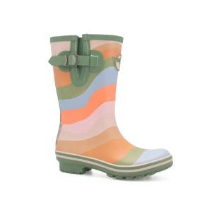 feeling-wellies-short-green-korte-regenlaarzen-rouchette-feeling-groene