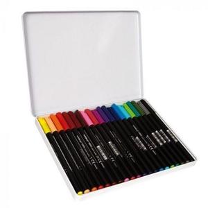 261019-1200-kleuren-viltstiften-in-metalen-etui-alpino-x20-veelkleurig-tu