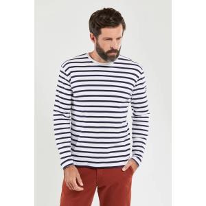 76523-400-t-shirt-armor-lux-wit-zwaar-blauw