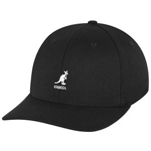 8650bc-bk001-pet-kangol-wool-flexfit-baseball-zwart