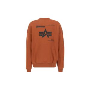 146304-709-sweatshirt-met-print-op-de-rug-alpha-industries-logo-hazelnootbruin