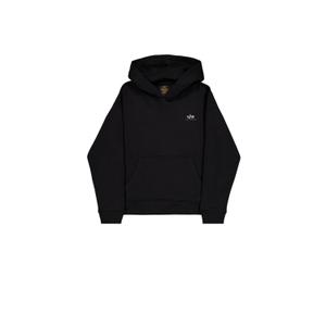 148347-373-hoodie-met-klein-logo-alpha-industries-basic-tpu-zwart-chroom