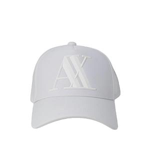 954079-cc518-white-baseball-cap-armani-logo-gommato-basic-wit-tu