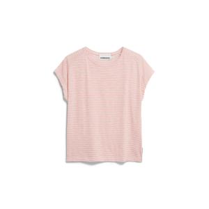 30004255-3103-dames-t-shirt-armedangels-oneliaa-lovely-stripes-oatmilk-deep-rosalilly