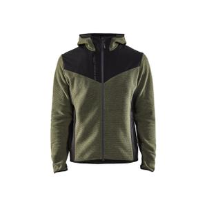 594025364199-5940-softshell-sweatshirt-blaklader-donkergroen-zwart