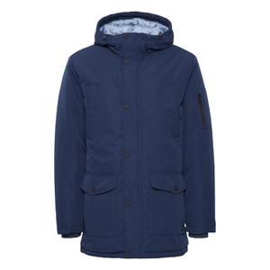 20717537-194024-waterproof-jack-met-capuchon-knopen-en-zak-blend-kledingblauw