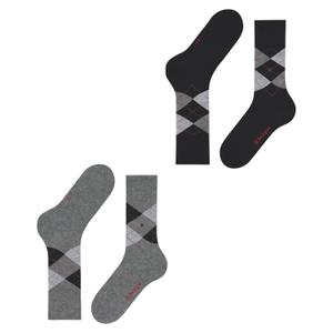 21102-3390-sokken-burlington-everyday-argyle-x2-lichtgrijs-40-46