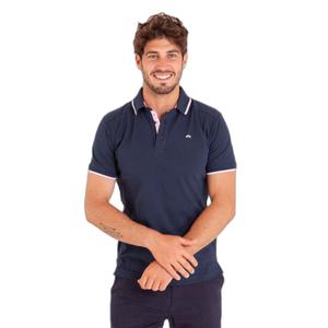 52550-b-marine-bedrukte-poplin-polokraag-camberabero-b-marine