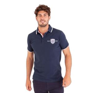 52551-b-marine-bedrukte-poplin-polokraag-met-borduursel-camberabero-b-marine