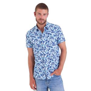 52700-b-bleu-overhemd-met-bloemenprint-camberabero-b-blauw