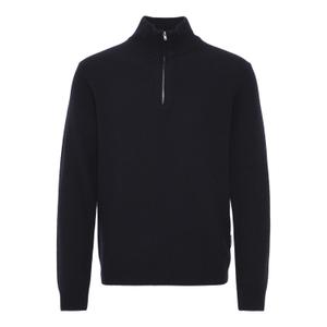 20505249-194013-halflange-wolachtige-trui-met-rits-casual-friday-karl-donkere-marine