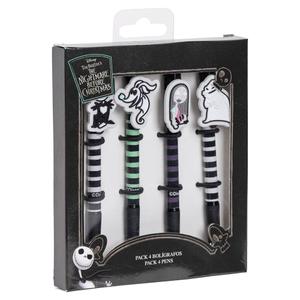 8445484340648-pen-cerda-disney-nightmare-before-christmas-blister-x4-wit-geen-ir-13-5x19x2-cm