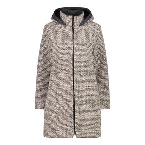 32m1636-20xm-damesjas-met-capuchon-cmp-off-white-sesamo-camel