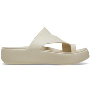 210834-0lh-hakken-slippers-voor-dames-crocs-getaway-platform-toe-loop-zandsteen