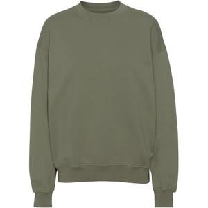 cs1012-dustyolive-sweatshirt-ronde-hals-colorful-standard-organic-oversized-stoffige-olijf