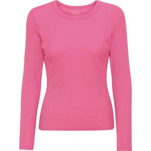 cs2055-bubblegumpink-geribd-dames-t-shirt-met-lange-mouwen-colorful-standard-organic-bubblegum-roze