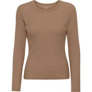 cs2055-saharacamel-geribd-dames-t-shirt-met-lange-mouwen-colorful-standard-organic-sahara-kameel