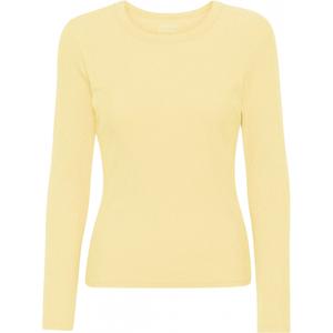 cs2055-softyellow-geribd-dames-t-shirt-met-lange-mouwen-colorful-standard-organic-zacht-geel