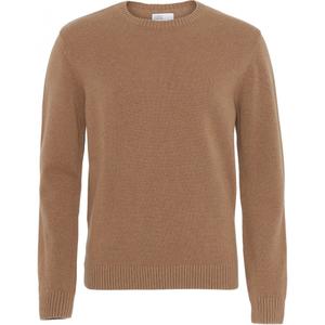 cs5083-saharacamel-wollen-trui-met-ronde-hals-colorful-standard-classic-merino-sahara-kameel