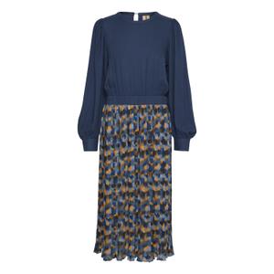 50109999-107129-damesjurk-culture-carly-groen-met-oranje-en-blauw-mengsel