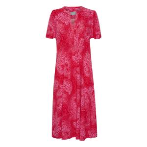 50110315-106006-lange-damesjurk-culture-polly-rood-roze-paisley