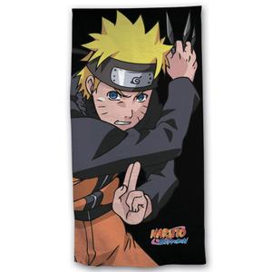 8436580111034-katoenen-strandlaken-educa-borras-naruto-shippuden-zwart-geel-140x70-cm