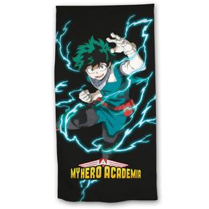 8436580111102-katoenen-strandlaken-educa-borras-my-hero-academia-zwart-140x70-cm