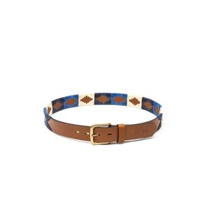 cndbet100-riem-estosa-caballero-navy-denim-blue-ecru