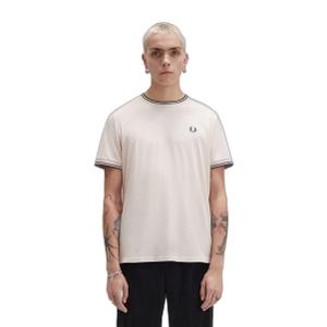 fpm1588-w50-t-shirt-met-dubbele-rand-fred-perry-porridge-chine-gris-ancre
