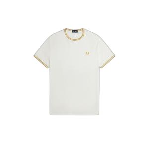 fpm1588-y53-t-shirt-met-dubbele-biezen-fred-perry-snwhite-hnycomb