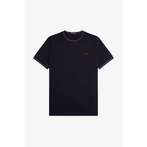 fpm1588v-z58-t-shirt-met-korte-mouwen-fred-perry-nvy-sprtgr-brntr