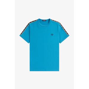 fpm4613-w27-t-shirt-met-contrasterende-boorden-en-strepen-fred-perry-ringer-rnwybay-oc-grijs