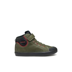j465cc-0mefu-c0450-kindertrainers-geox-gisli-donkergroen-zwart