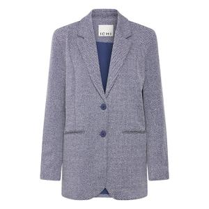 20121605-900000478-blazer-voor-dames-ichi-kate-jacquard-patriot-blue-herringbone