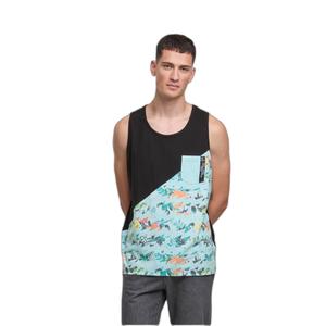 jrtt307-00417-tanktop-just-rhyse-just-rhyse-floral-zwart-bruin