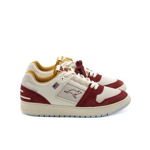 602007-000-6605-trainers-kangaroos-originals-hot-shot-lo-varsity-wijnrood-creme