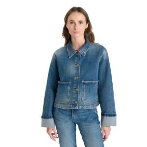 faleska0w1619-3001-damesjas-le-temps-des-cerises-aleska-blauw