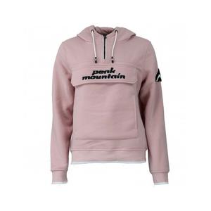 aflow-xh-rose-dames-fleece-sweater-met-capuchon-peak-mountain-aflow-roze