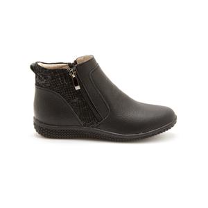 2004948-0026-dames-bottines-met-dubbele-ritssluiting-en-luchtkussenzool-pediconfort-zwart
