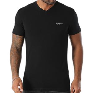 pm505999-999-t-shirt-pepe-jeans-original-basic-v-zwart