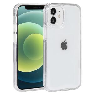 dcoq-217-smartphone-hoesje-2-in-1-siliconen-rand-en-harde-hoes-platyne-iphone-12-mini-transparante-tu