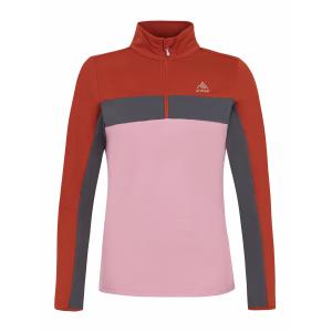 3610732-381-dames-sweatshirt-met-1-4-rits-protest-prtnaiads-uluru-roest