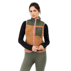 61651001-170-mouwloos-damesjack-protest-try-teddy-brown