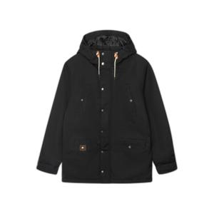 7246-black-parka-met-drukknopen-revolution-zwart