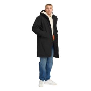 7873-black-polyester-parka-met-drukknoopjes-revolution-zwart