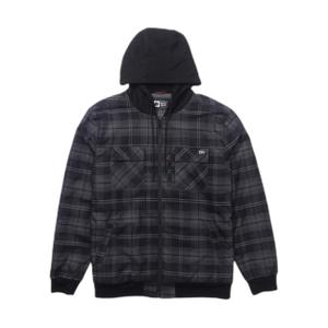 20935125-blk-ruitervest-met-ruitpatroon-salty-crew-fathom-zwart