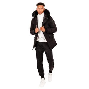43005-bkbk-waterafstotende-parka-met-capuchon-en-bont-sixth-june-zwart