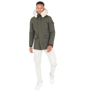 43005-kabe-waterafstotende-parka-met-capuchon-en-bont-sixth-june-kaki-groen